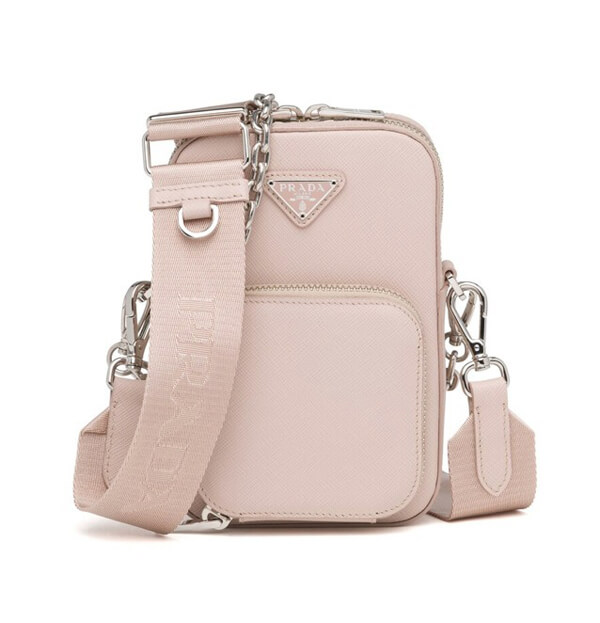 【プラダ】21SS新作 サフィアーノレザー ミニ ショルダーバッグ 偽物1BH183_NZV